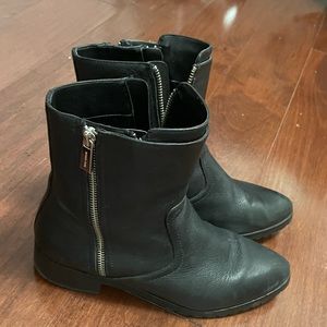 Michael Kos Leather Boots
